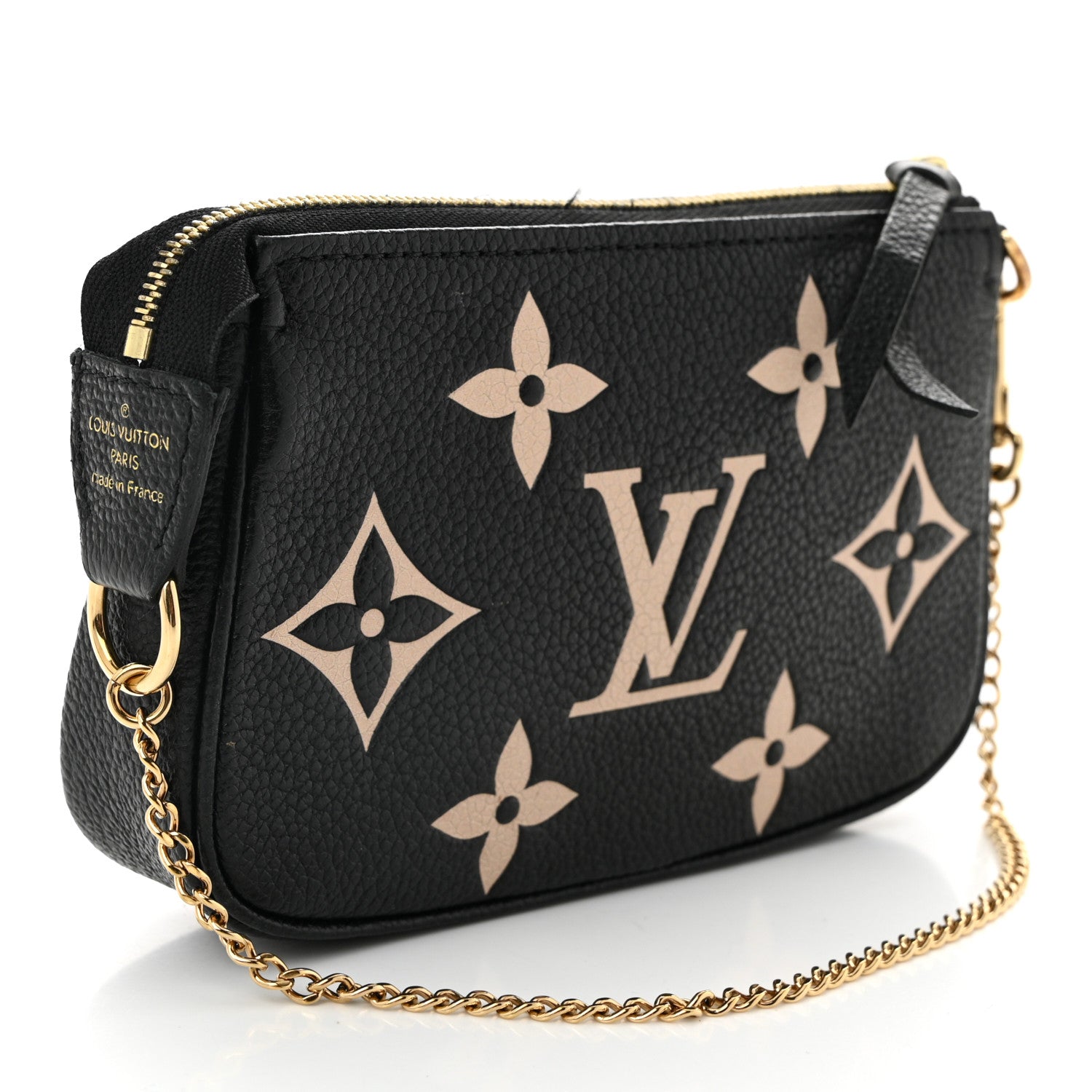 Louis Vuitton Empreinte Monogram Giant Mini Pochette Accessories Black 3 of 10