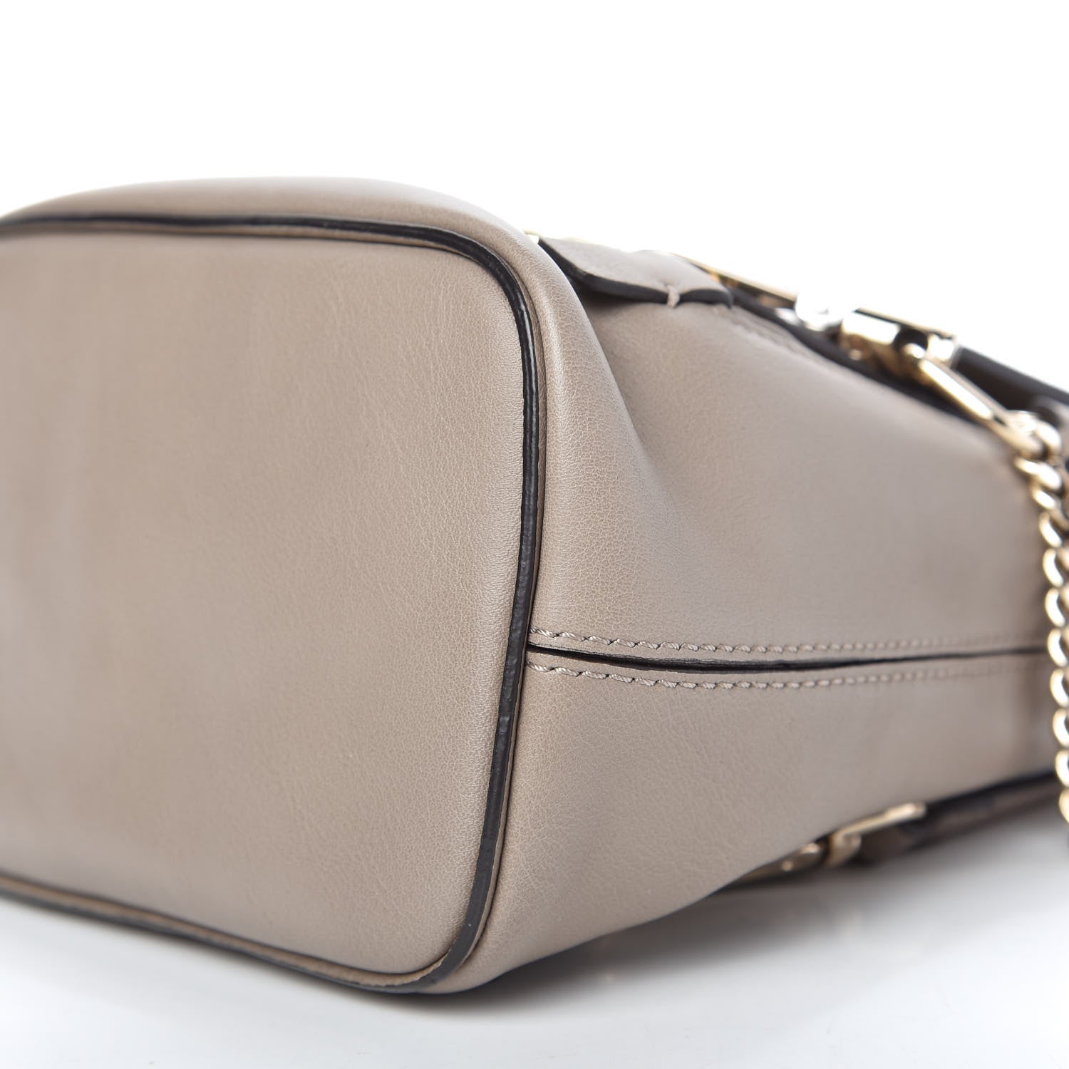 Chloe Suede Calfskin Mini Faye Backpack Motty Grey 7 of 10