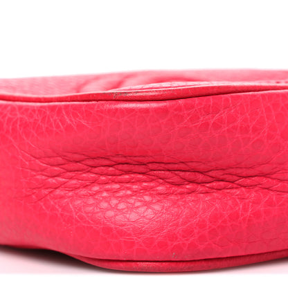 Gucci Pebbled Calfskin Children's Mini Soho Disco Messenger Bag Pink 9 of 12