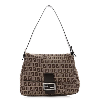 Fendi Zucchino Mama Baguette Brown 1 of 13