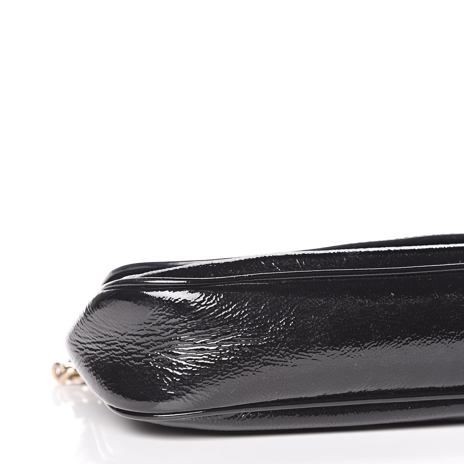 Gucci Patent Medium Soho Flap Crossbody Black 8 of 11
