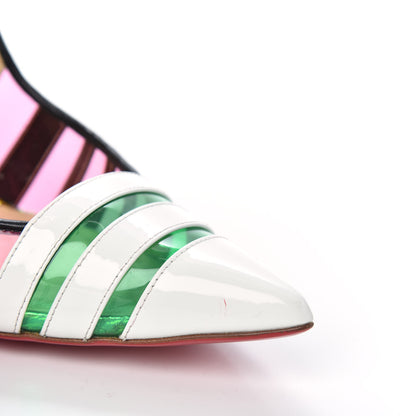 Christian Louboutin Patent Kid PVC Bandy 100 Pumps 41 Multicolor 10 of 10