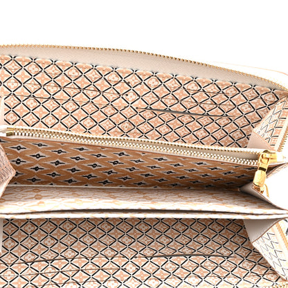 Louis Vuitton Monogram Giant By The Pool Zippy Wallet Resort Beige 5 of 6