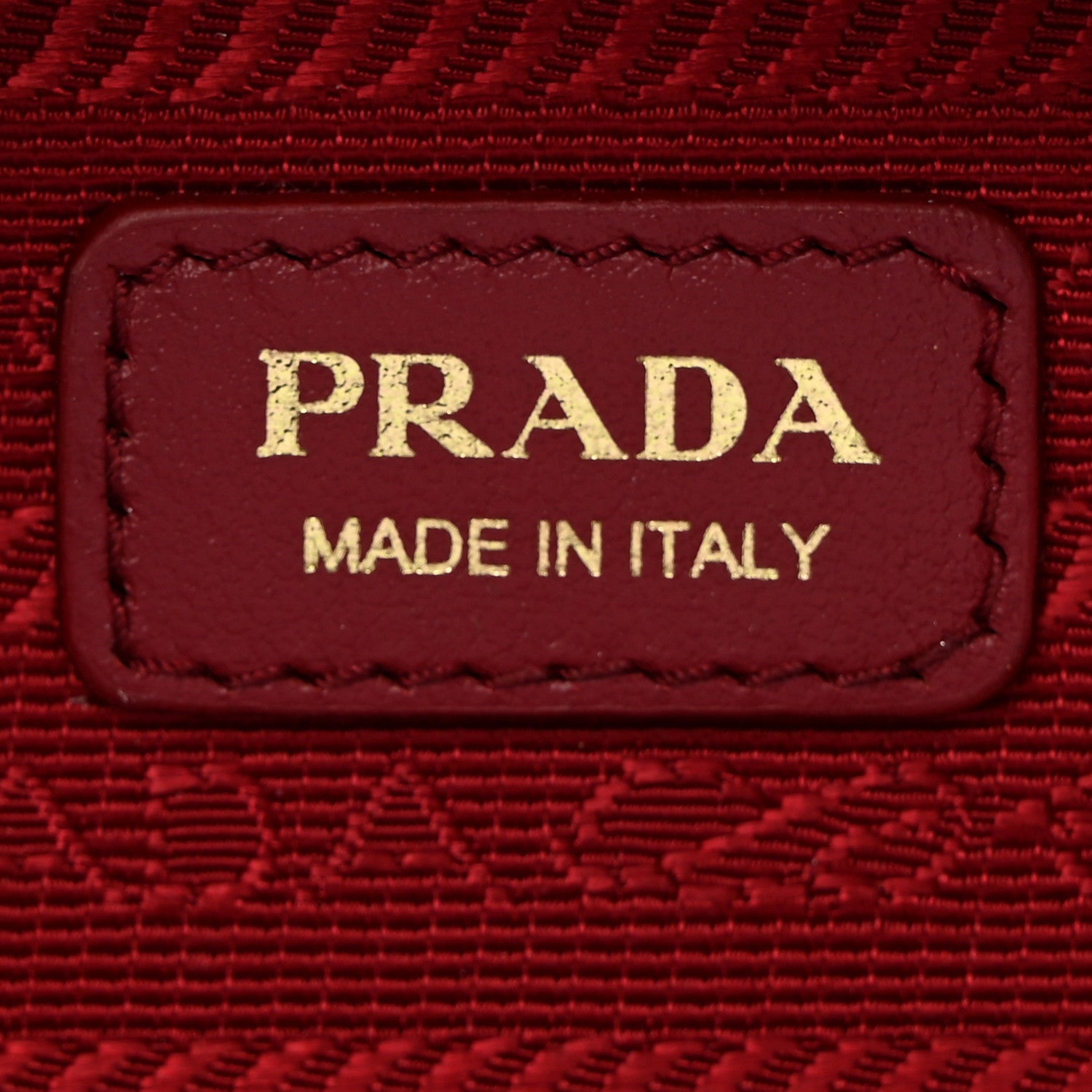 Prada Vernice Metal Triangle Logo Mini Pouch with Handle Black 6 of 12