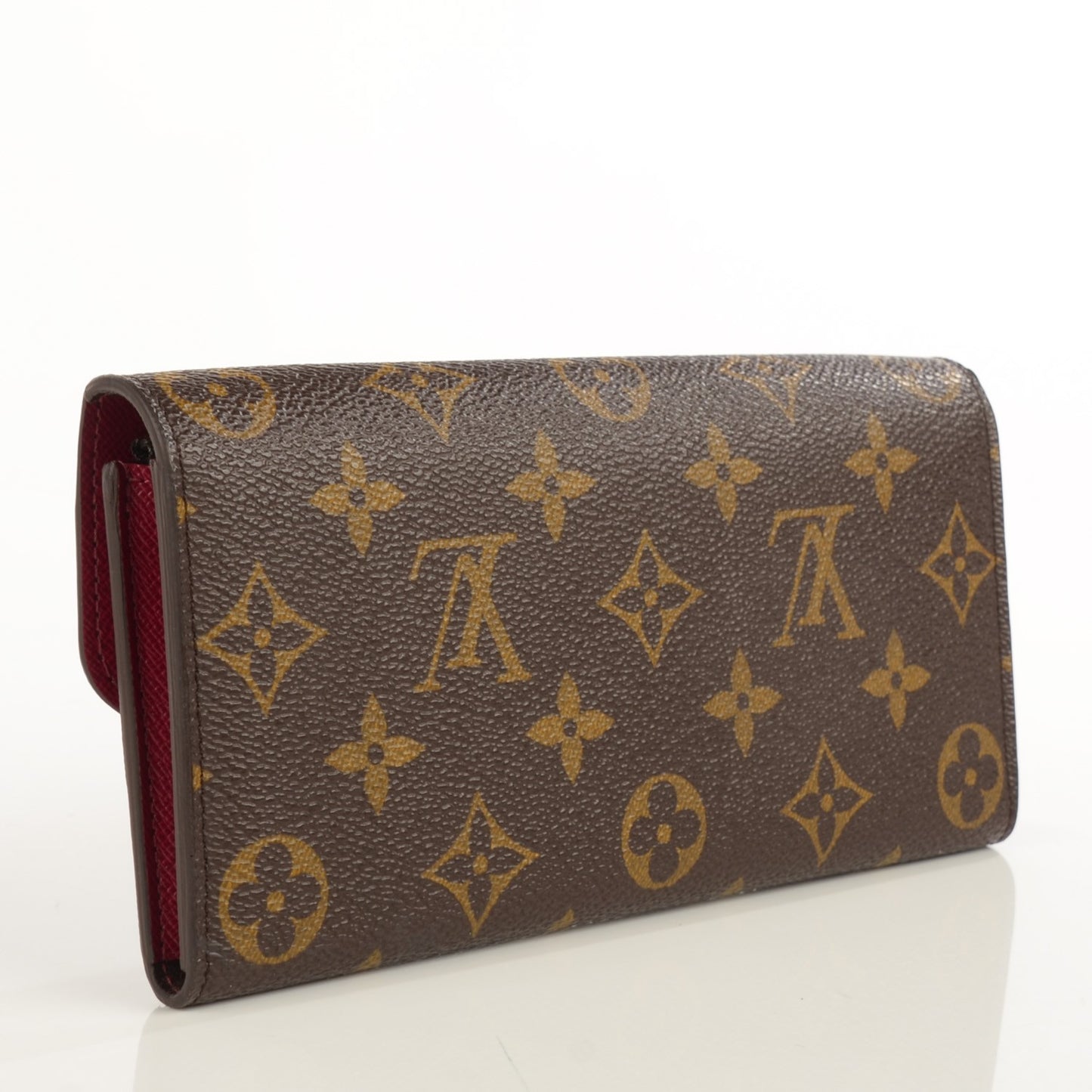 Monogram Emilie Wallet Fuchsia