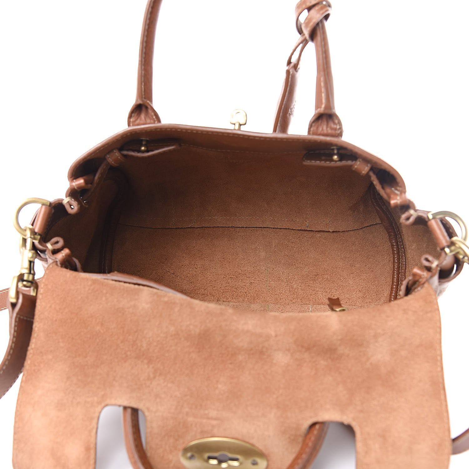 Mulberry Natural Vegetable Tanned Small Bayswater Oak 5 of 17