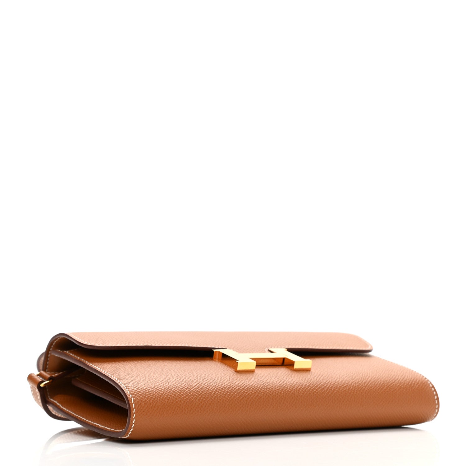 Hermes Epsom Constance Long Wallet To Go Gold 4 of 10