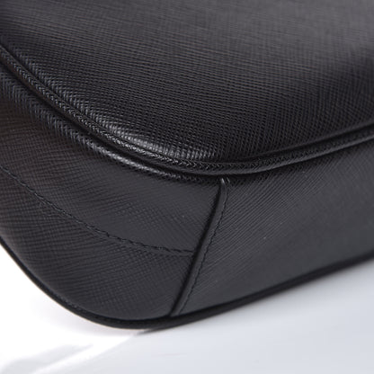 Prada Saffiano Belt Bag Black 8 of 9