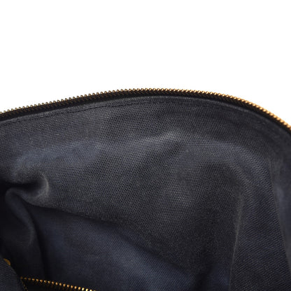 Miu Miu Washed Canvas Canapa Shopping Pattina Tote Bleuette 8 of 11