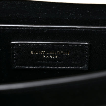 Saint Laurent Smooth Calfskin Medium Classic Monogram Cassandra Top Handle Crema Soft 6 of 11