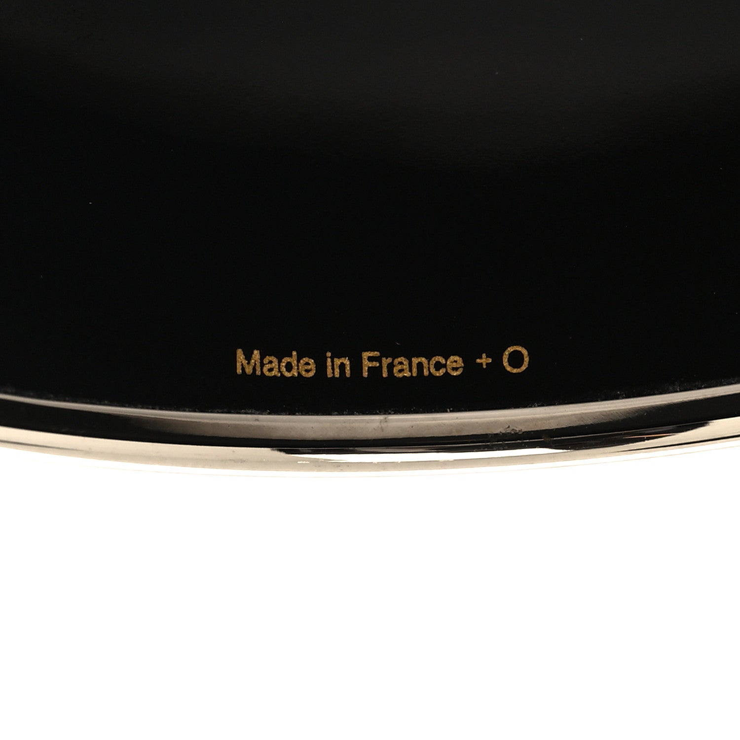 Hermes Enamel Printed Extra Wide Concours d'Etrier Bracelet 65 5 of 5