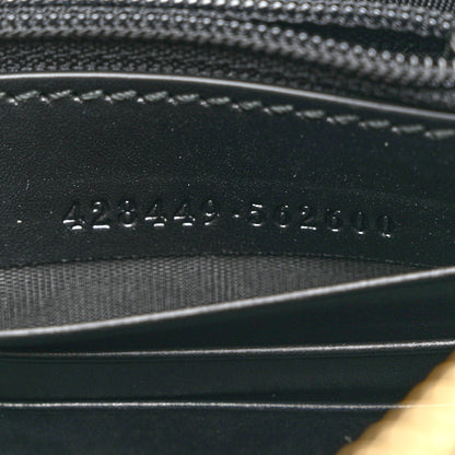 Gucci Guccissima Signature Wrist Wallet Black 6 of 9