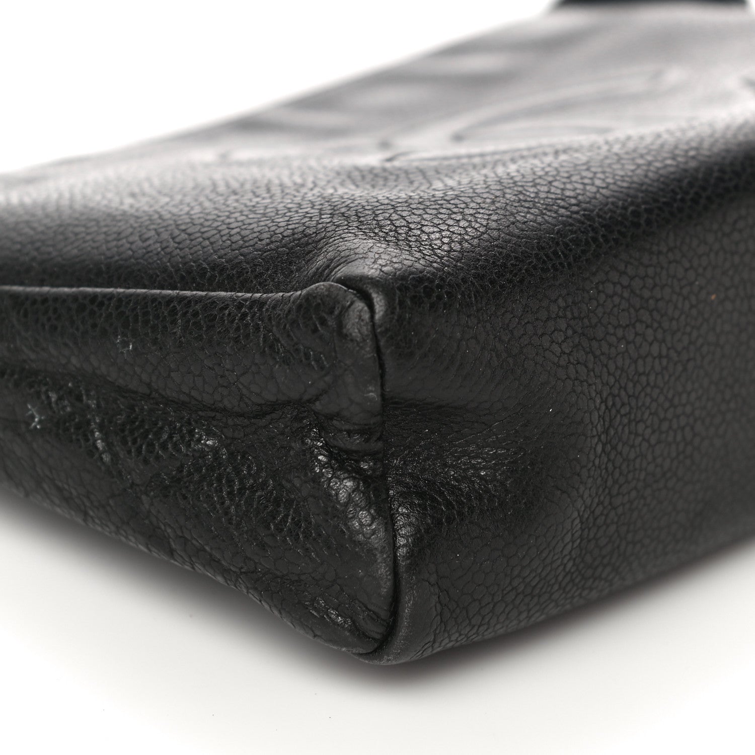 Chanel Caviar Timeless CC Cosmetic Pouch Black 9 of 20