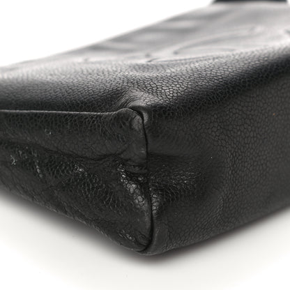 Chanel Caviar Timeless CC Cosmetic Pouch Black 9 of 20