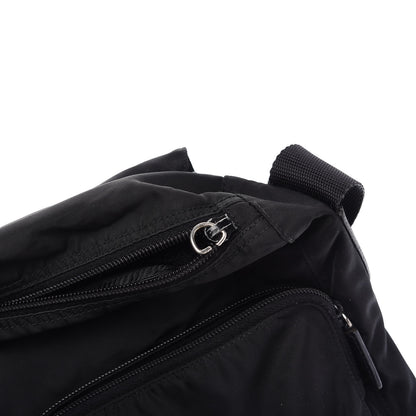 Prada Nylon Vela Messenger Bag Black 12 of 12