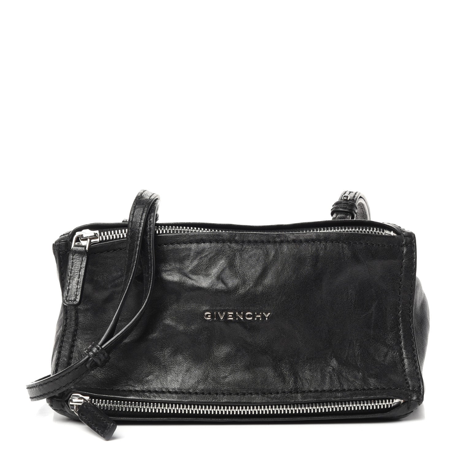 Givenchy Tumbled Sheepskin Mini Pandora Black 1 of 11