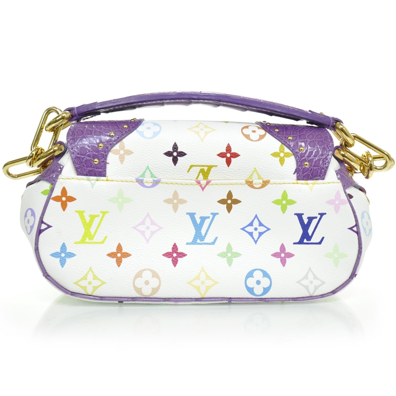 Louis Vuitton Monogram Multicolor Alligator Marilyn 4 of 10