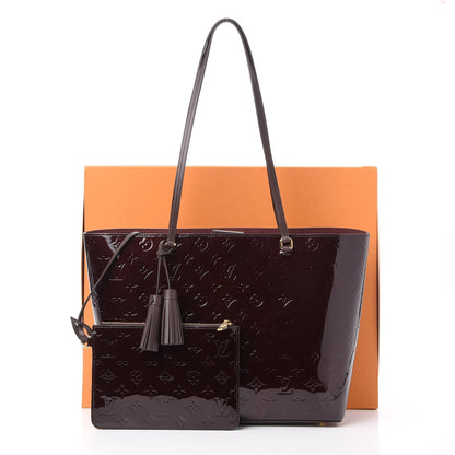 Louis Vuitton Vernis Long Beach MM Amarante 8 of 8