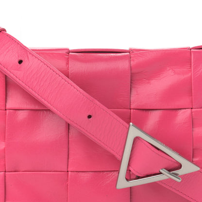 Bottega Veneta Paper Calfskin Maxi Intreccio Cassette Crossbody Bag 8 of 10