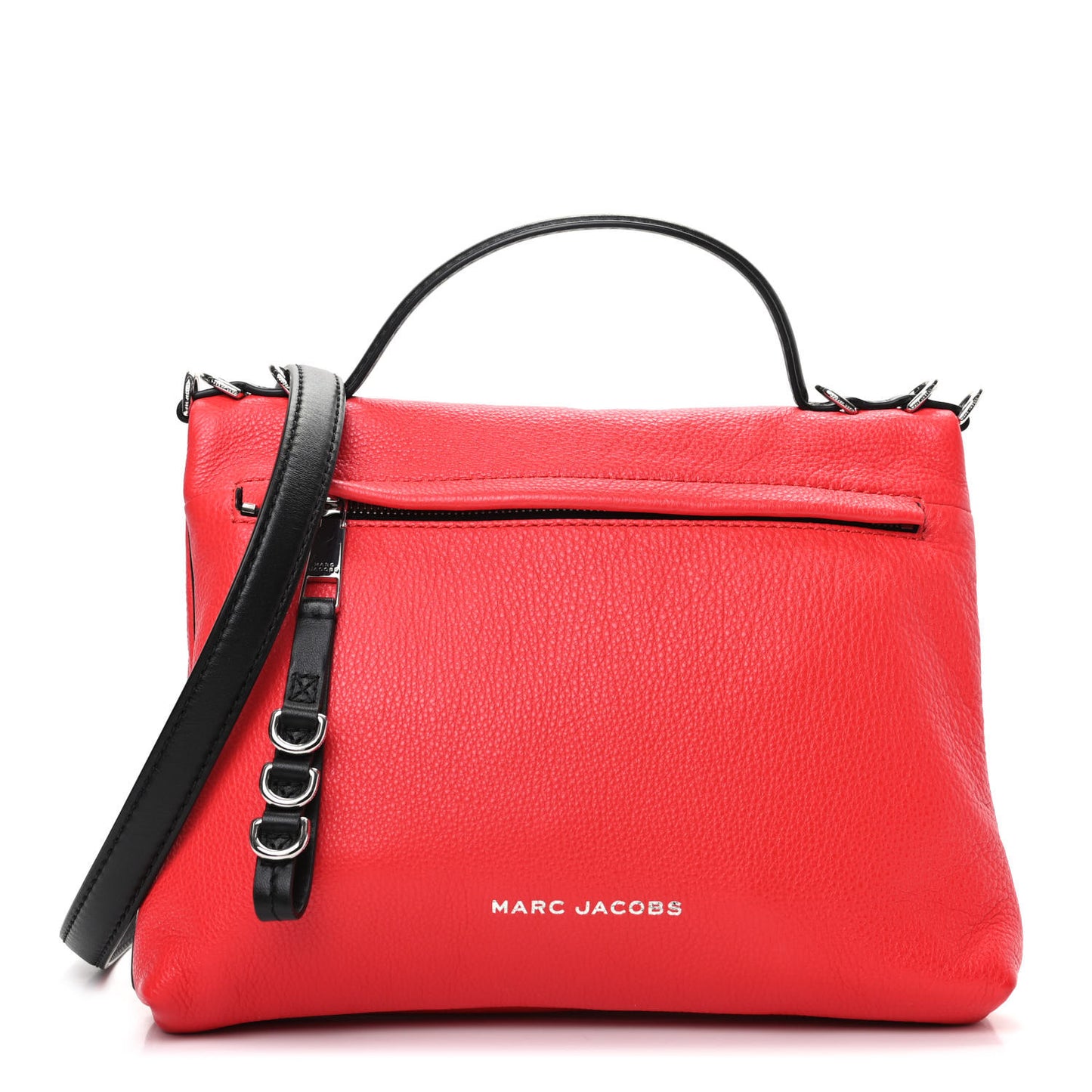 Calfskin Two Fold Shoulder Bag Red