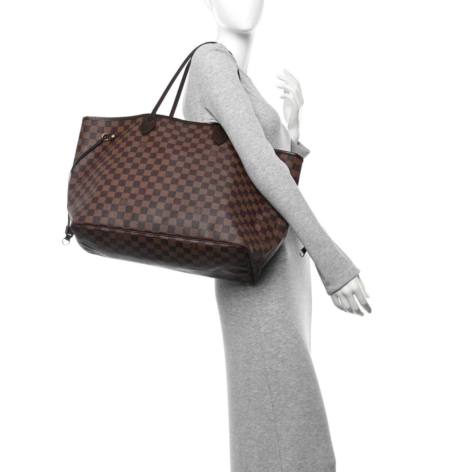 Louis Vuitton Damier Ebene Neverfull GM 2 of 11