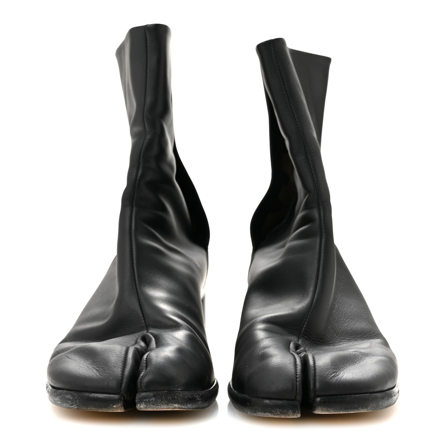 Maison Margiela Camel Mens Tabi Ankle Boots  43 Black 3 of 9