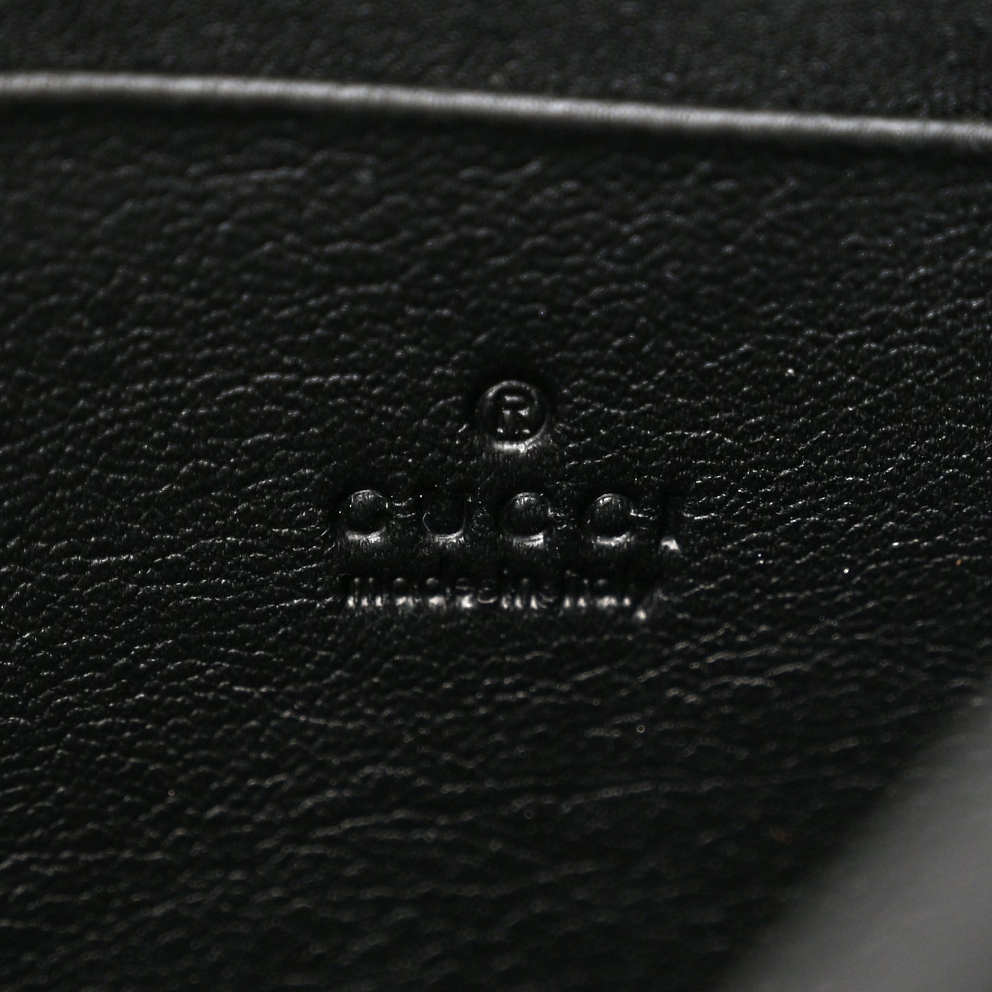 Velvet Matelasse GG Marmont Chain Wallet Black