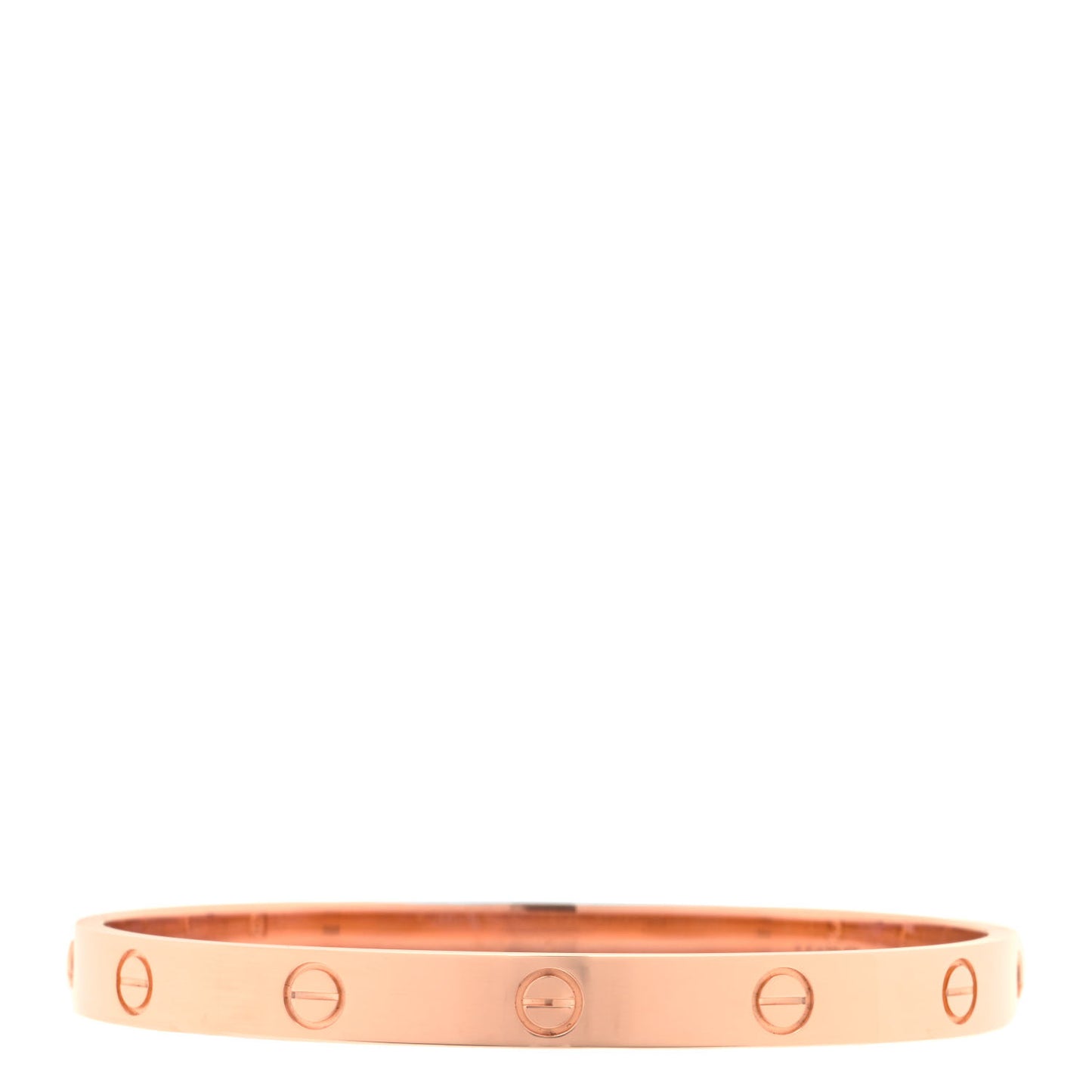 18K Pink Gold LOVE Bracelet 16