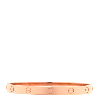 Cartier 18K Pink Gold LOVE Bracelet 16 2 of 5