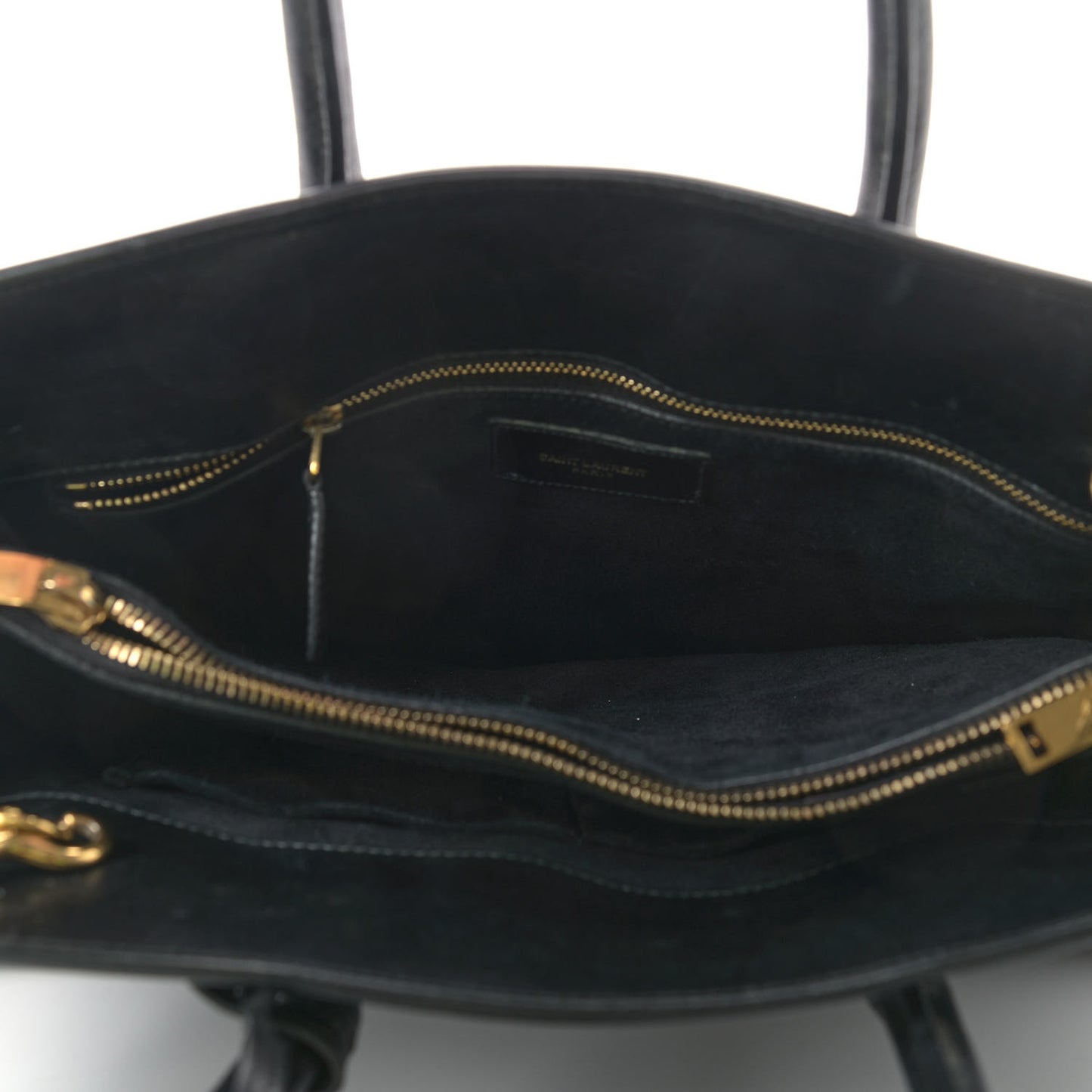 Calfskin Small Sac De Jour Black