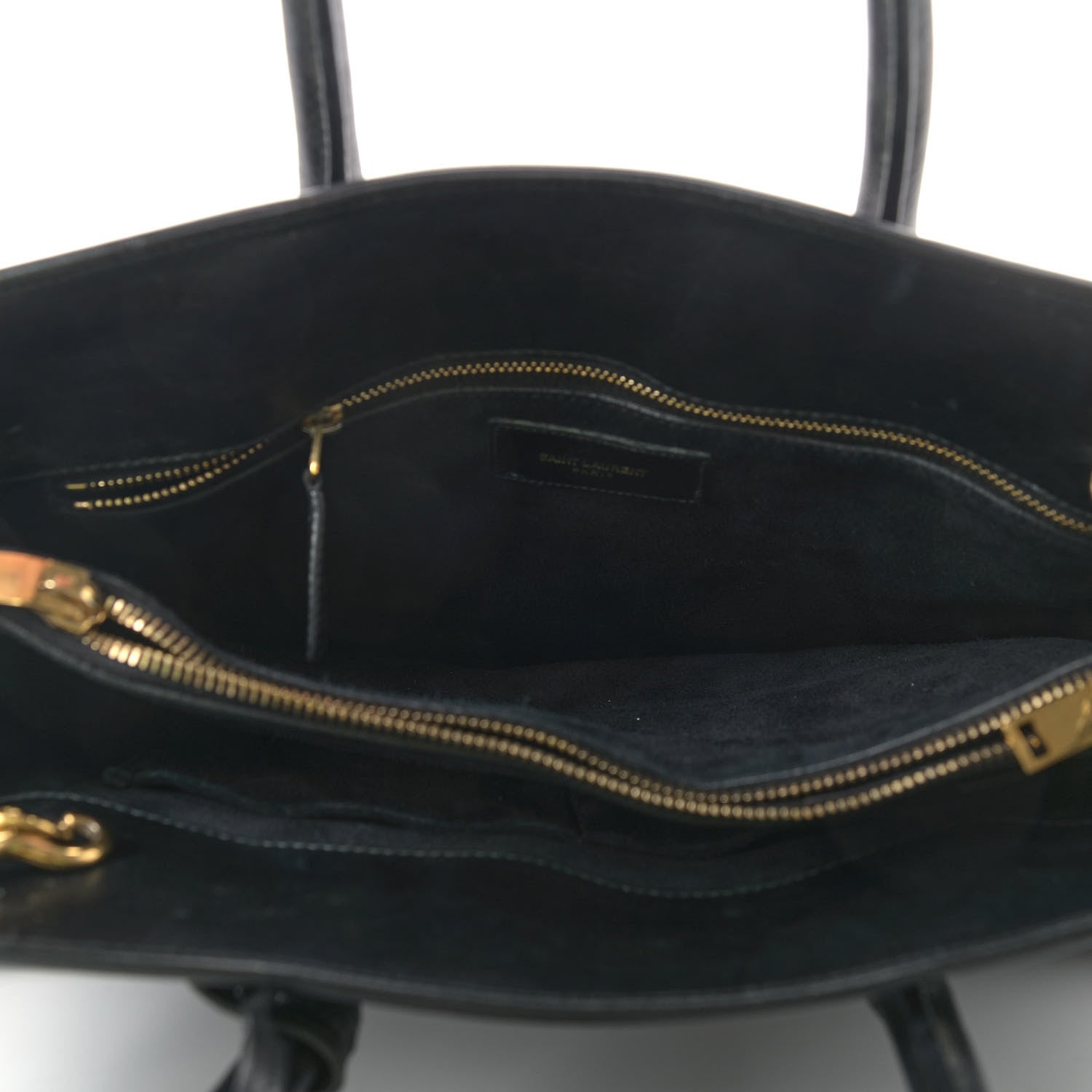 Saint Laurent Calfskin Small Sac De Jour Black 5 of 9