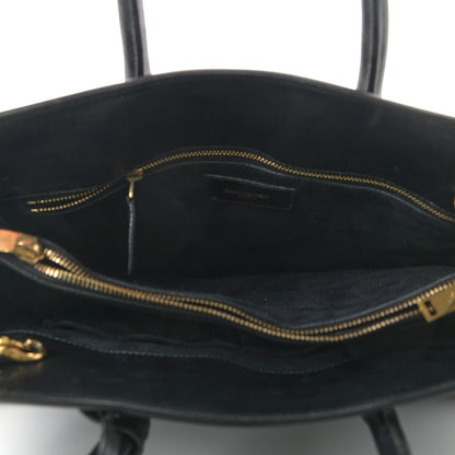 Saint Laurent Calfskin Small Sac De Jour Black 5 of 9