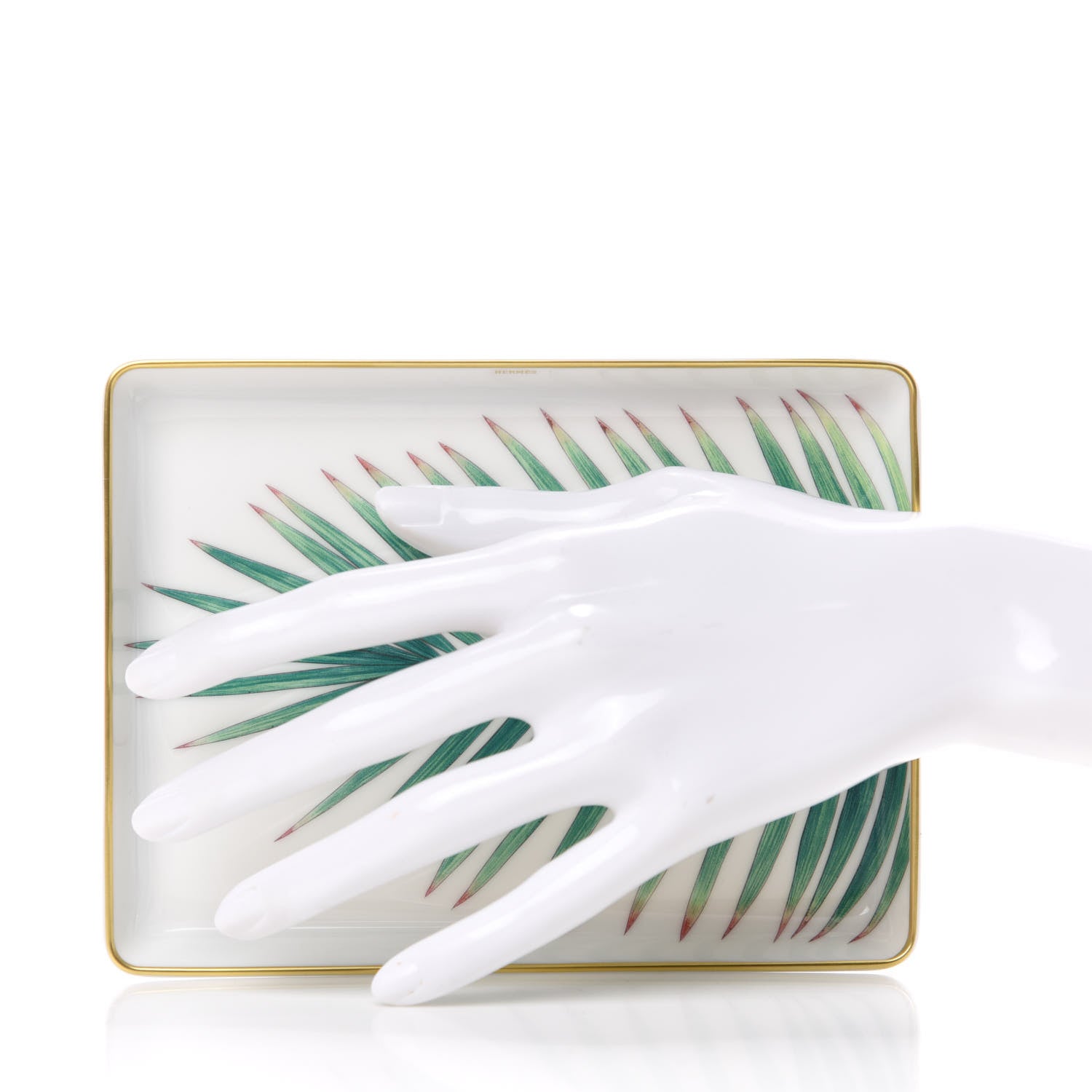 Hermes Porcelain Small Passifolia Tray N°2 2 of 6