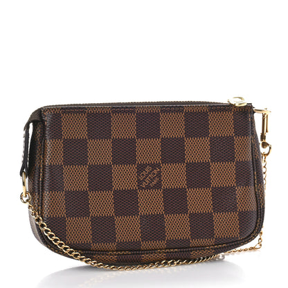 Louis Vuitton Damier Ebene Mini Pochette Accessories 3 of 9
