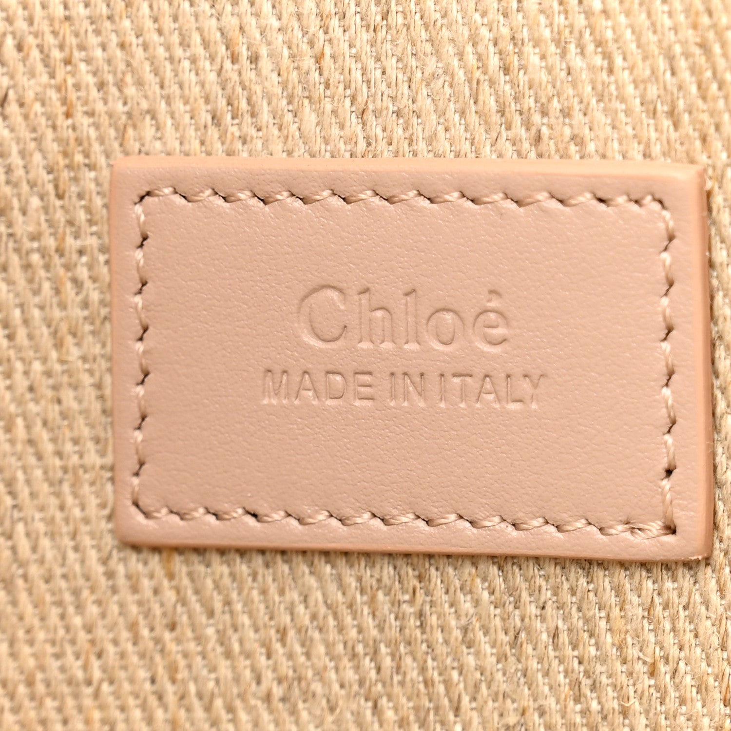 Chloe Calfskin Medium Woody Tote Nomad Beige 6 of 9