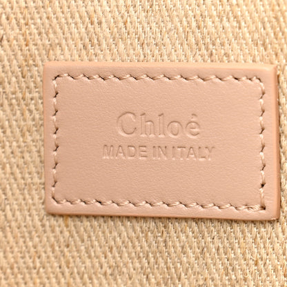 Chloe Calfskin Medium Woody Tote Nomad Beige 6 of 9