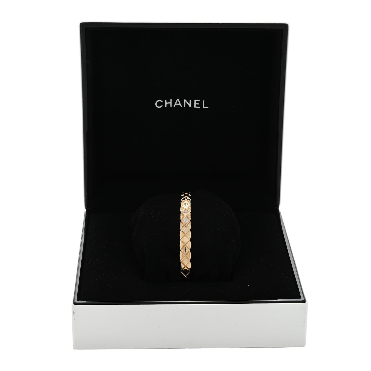 18K Yellow Gold Diamond Coco Crush Bracelet L