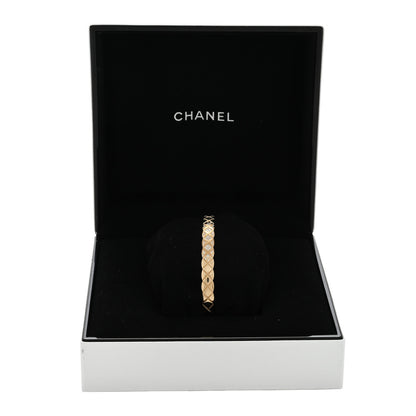 Chanel 18K Yellow Gold Diamond Coco Crush Bracelet L 4 of 4