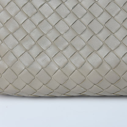 Bottega Veneta Nappa Intrecciato Crossbody Pillow Fume 15 of 16