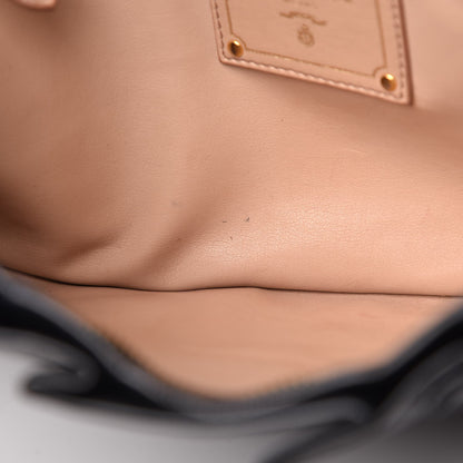 Prada Nappa Pleated Clutch Black 9 of 13