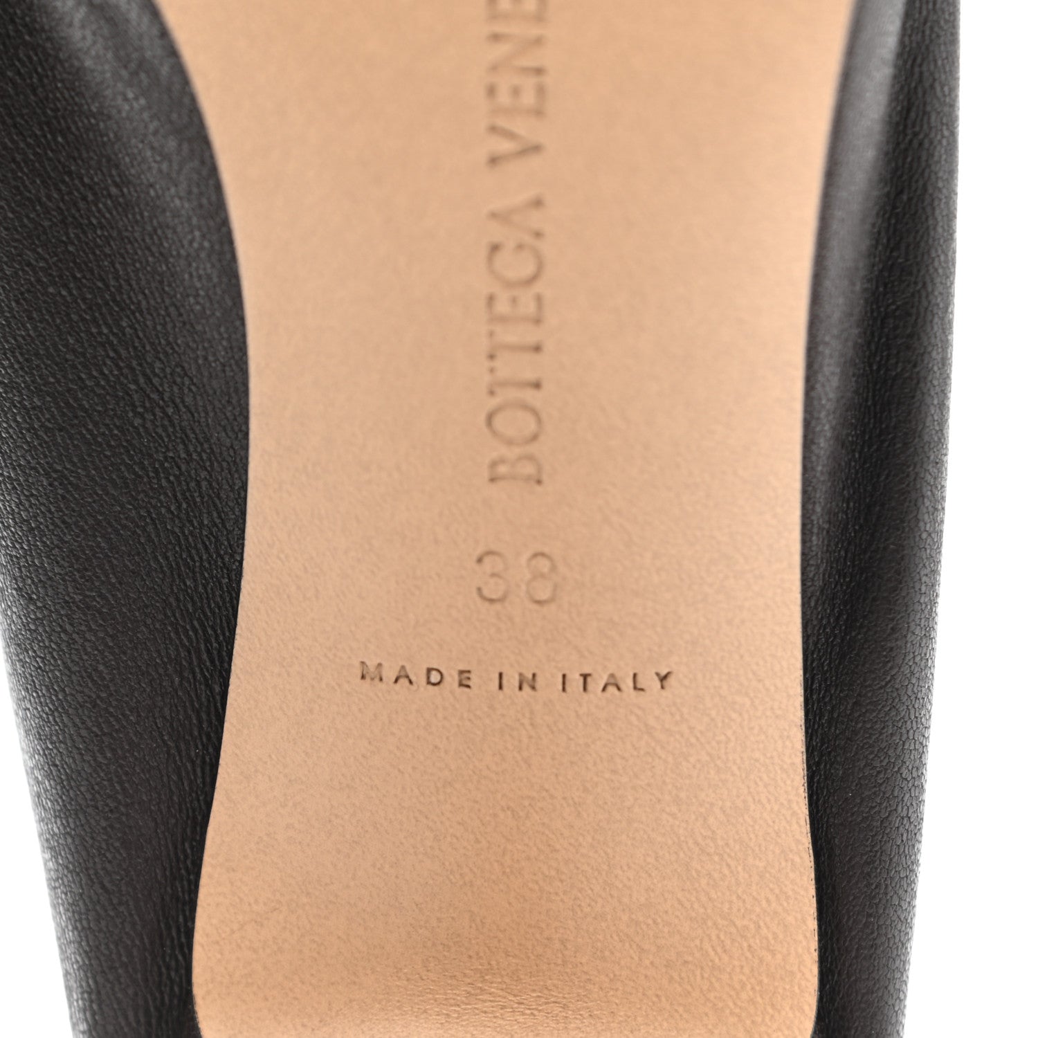 Bottega Veneta Nappa Square Toe Slip-On Mule Sandals 38 Brown 7 of 8
