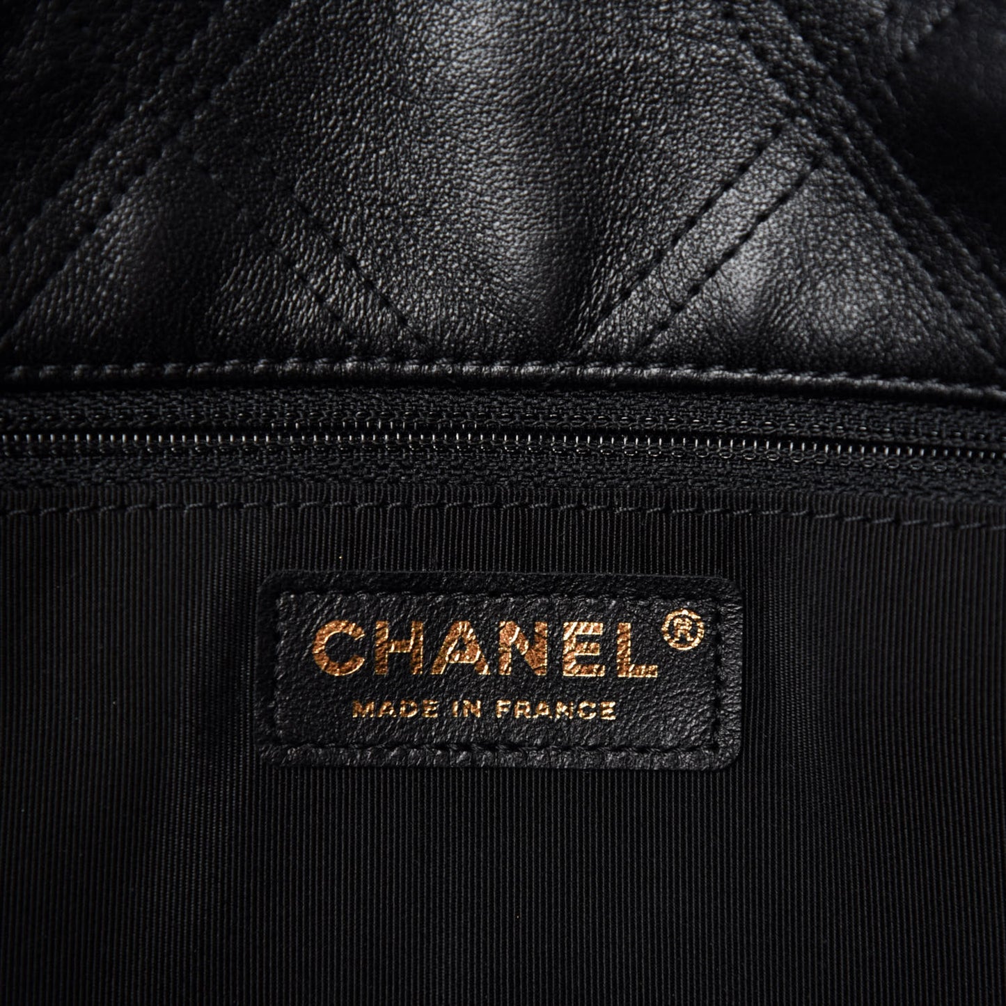 Lambskin Quilted Pearl Studded Flap Black