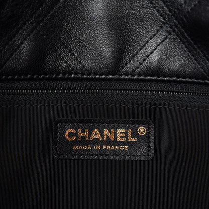 Chanel Lambskin Quilted Pearl Studded Flap Black 8 of 10