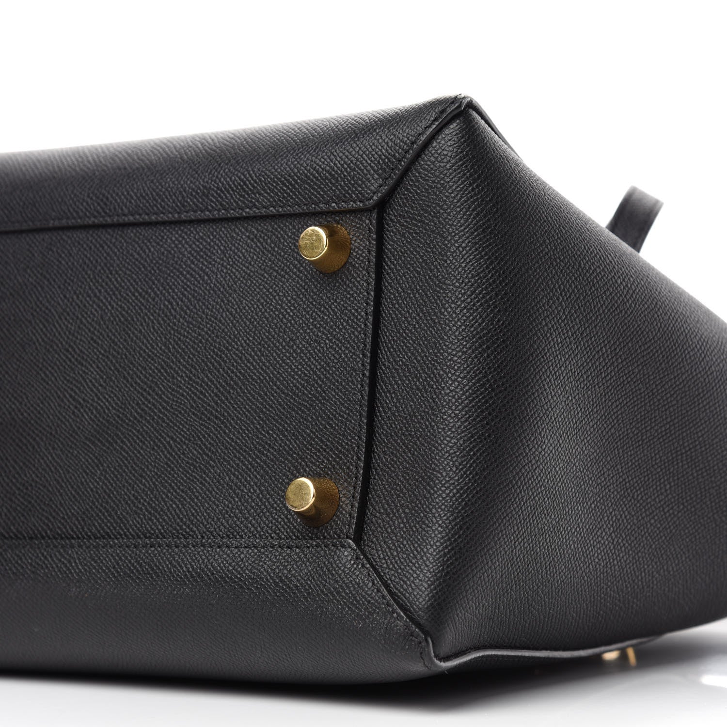 Celine Grained Calfskin Mini Belt Bag Black 7 of 10