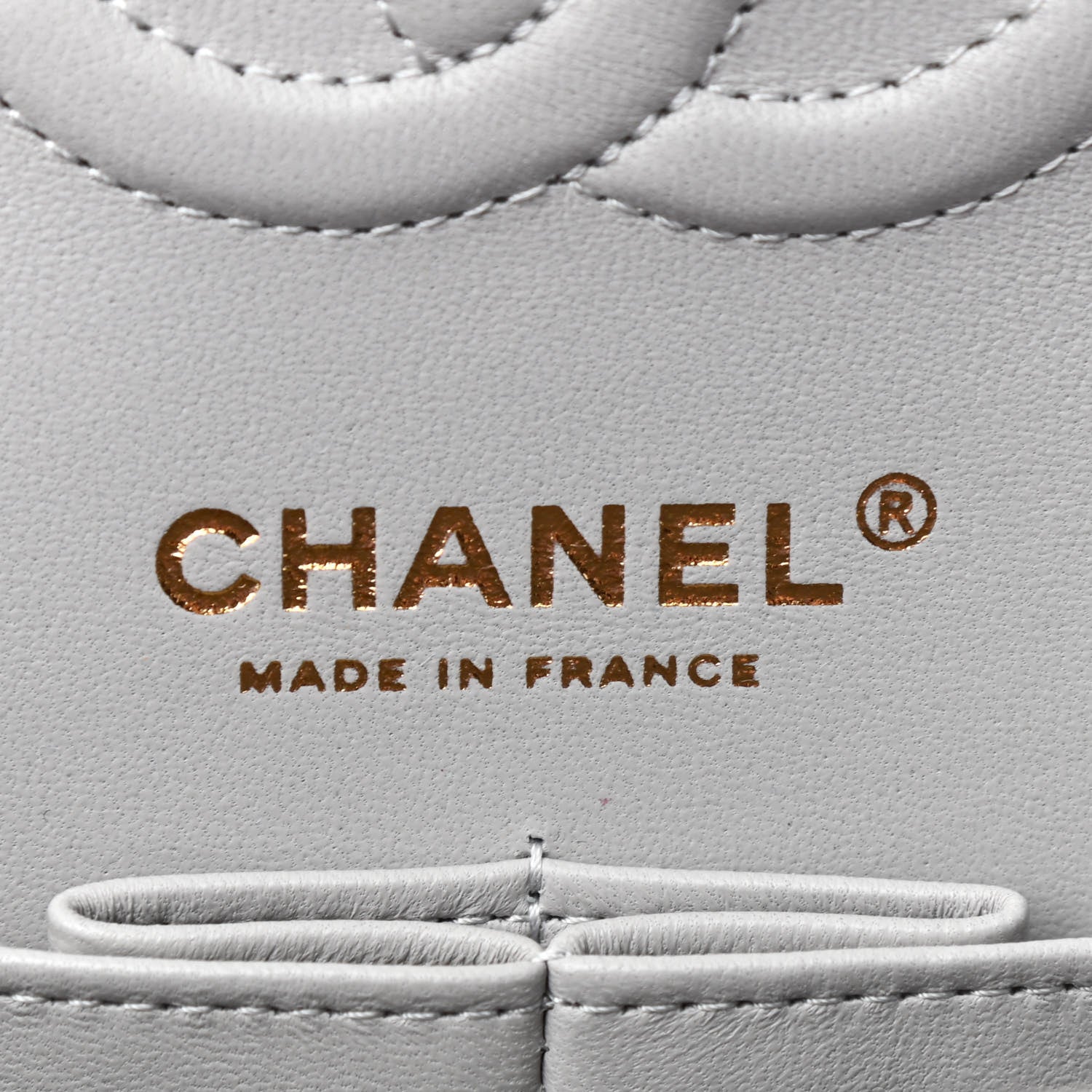 Chanel Caviar Quilted Small Double Flap Grey 6 of 11