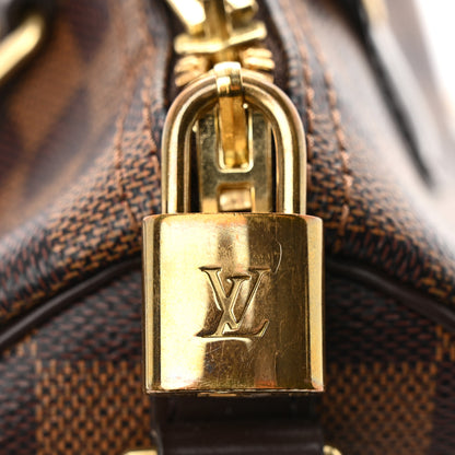 Louis Vuitton Damier Ebene Speedy Bandouliere 25 13 of 22