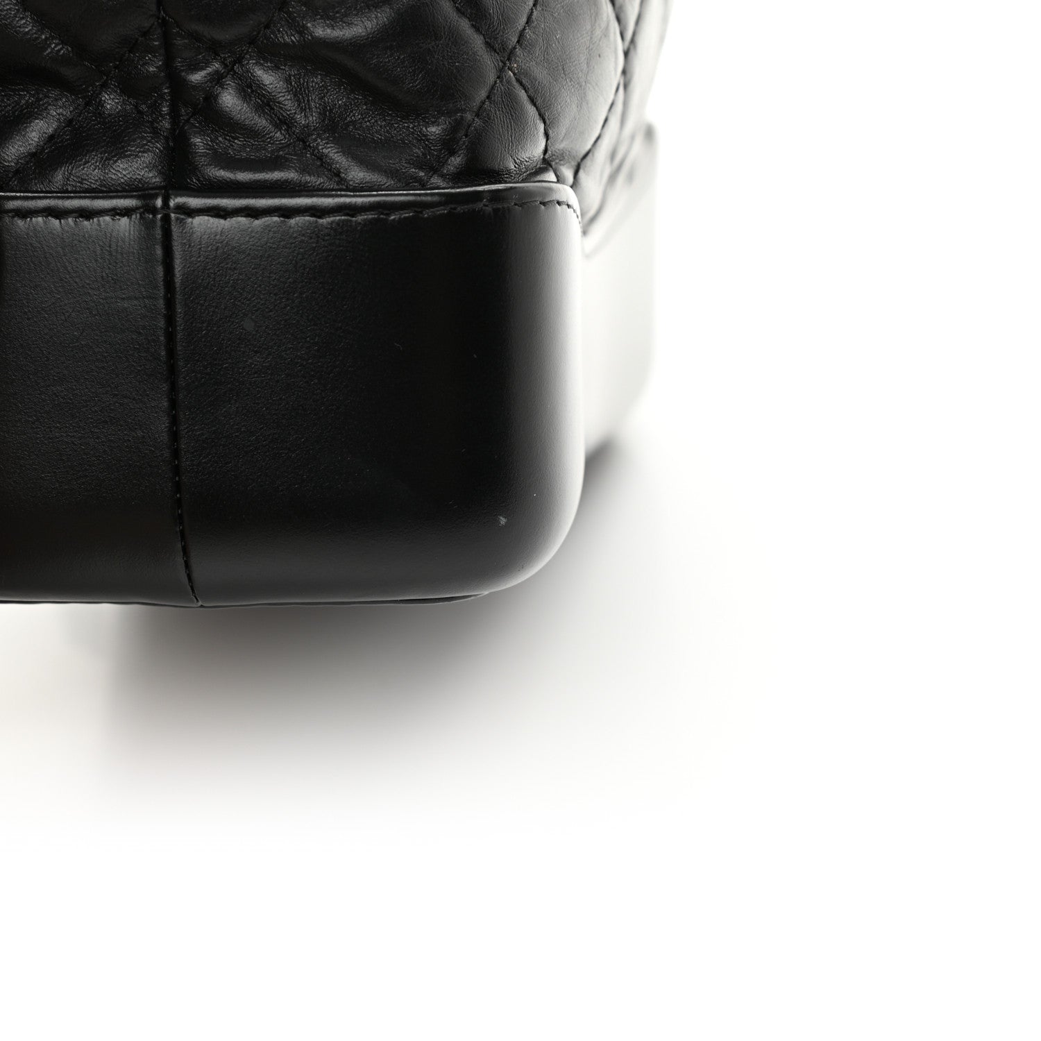 Chanel Aged Calfskin Quilted Small Gabrielle Backpack Black 11 of 13