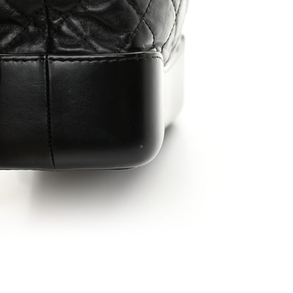 Chanel Aged Calfskin Quilted Small Gabrielle Backpack Black 11 of 13