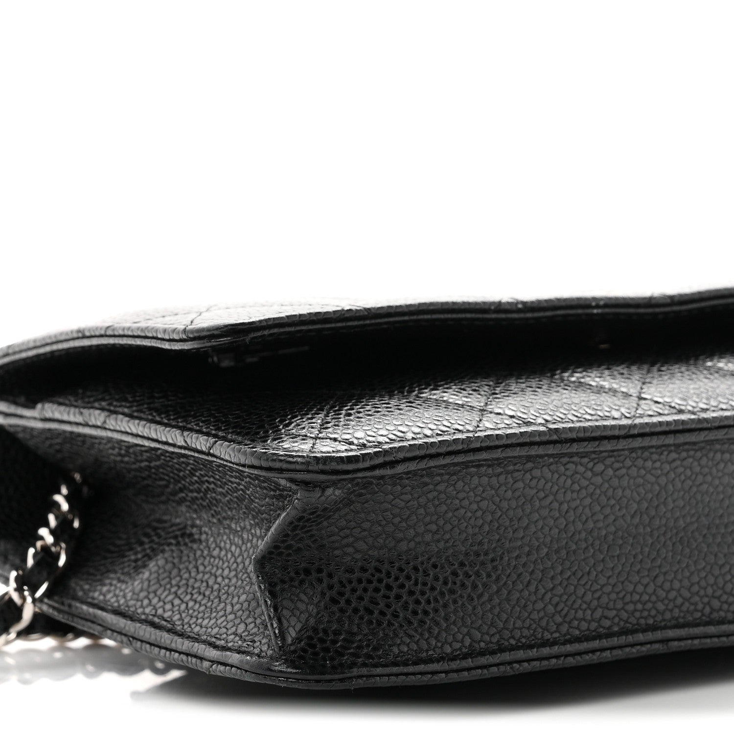 Chanel Caviar Quilted Wallet on Chain WOC Black 9 of 11