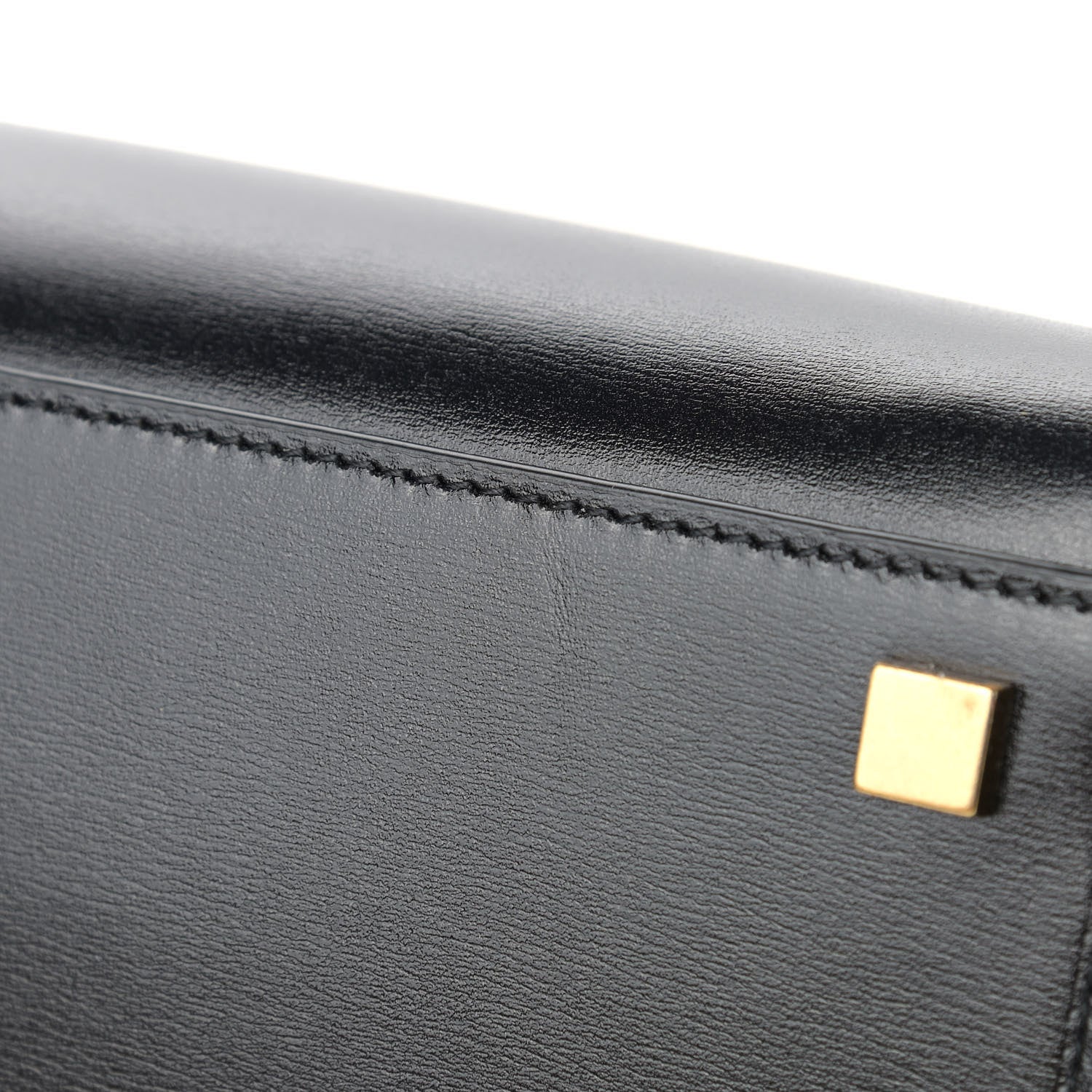 Saint Laurent Calfskin Small Manhattan Shopper Tote Black 8 of 10